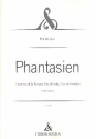 Phantasien fr Trompete, Flte, Klarinette, Violoncello und Akkordeon Partitur und Stimmen