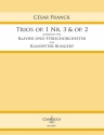 Trio op.1 Nr.3 und op.2 fr Klavier und Streichorchester Partitur