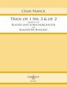 Trio op.1 Nr.3 und op.2 fr Klavier und Streichorchester Partitur