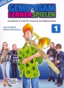 Gemeinsam lernen & spielen Band 1 (+Online Audio) fr Blserklasse (Blasorchester) Posaune
