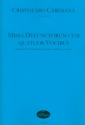 Missa defunctorum cum quatuor vocibus fr Frauenchor und Bc Partitur