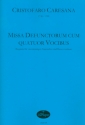 Missa defunctorum cum quatuor vocibus fr Frauenchor und Bc Partitur