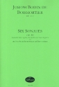 6 Sonates op.40 fr 2 Fagotte (Violoncelli/Violen da gamba/Bassinstrument und Bc) 2 Spielpartituren (Bc nicht ausgesetzt)