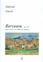 Berceuse op.16 fr Violine (Flte) und Gitarre Partitur und Stimmen