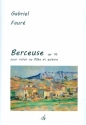 Berceuse op.16 fr Violine (Flte) und Gitarre Partitur und Stimmen