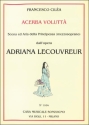 Acerba volutt aus Adriana Lecouvreur fr Mezzosopran und Klavier