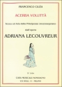 Acerba volutt aus Adriana Lecouvreur fr Mezzosopran und Klavier