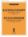 All-Night Vigil op.37 for mixed choir a cappella score (kyr/Umschrift)