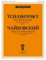 Pyotr Ilyich Tchaikovsky, 6 Romances, Op. 57 Vocal and Piano
