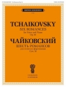 Pyotr Ilyich Tchaikovsky, Six Romances, Op. 16 Vocal and Piano