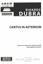 Cantus in aeternum for soli (SSTB), mixed choir and symphony orchestra score (la)