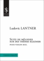 Ludovic Lantner, Suite de mlodies sur des thmes klezmer violon seul partition