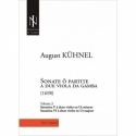 August Khnel, Sonate  partite a due viola da gamba (Volume 3) 2 basses de viole et continuo Conducteur + 3 parties spares