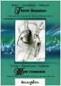 3 Sonatas by Soler, Cantallos and Albeniz for 2 guitars score and parts