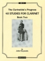 John Reynolds The Clarinettist's Progress Book 2 clarinet studies, clarinet solo