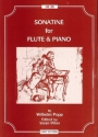 Wilhelm Popp Ed: Susan Milan Sonatine flute & piano