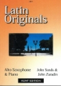 John Sands and John Zaradin Latin Originals alto / baritone saxophone & piano