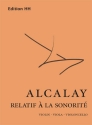 Alcalay, Luna relatif  la sonorit  Miniature score