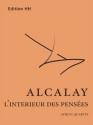 Alcalay, Luna L'intereur des penses  Full score and parts