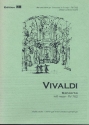 Konzert E-Dur RV762 fr Violine, Streicher und Bc Partitur