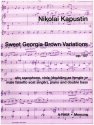 Sweet Georgia Brown Variations op.107 for alto saxophone, viola, piano and double bass score and parts