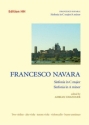 Navara, Francesco Two sinfonias  Full score and parts