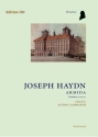 Haydn, Joseph Armida  Vocal score, keyboard reduction