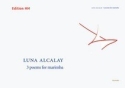 Alcalay, Luna 3 poems for marimba  Playing score