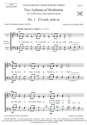 Alan Bullard Two anthems of Meditation church (mixed voices), choral (mixed voices)