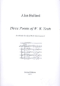 3 Poems of W.B.Yeats for mixed chorus a cappella score