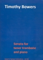 Sonata for tenor trombone and piano Partitur und Stimme