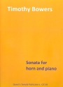 Sonata for horn and piano Partitur und Stimme