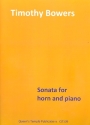 Sonata for horn and piano Partitur und Stimme