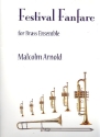 Festival Fanfare for brass ensemble score and parts