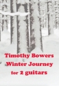 QT151 Winter Journey for 2 guitars Partitur und Stimmen