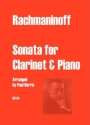 Sonata for clarinet and piano Partitur und Stimme