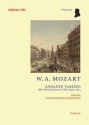 Mozart, Wolfgang Amad Andante Variatio  Playing score