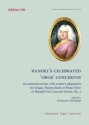 Handel's celebrated 'oboe' concertos op.3 for organ, harpsichord or piano