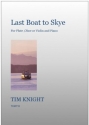 Tim Knight Last Boat to Skye flute & piano, flute & guitar, oboe & piano, violin & piano