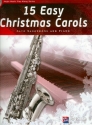 15 easy Christmas Carols (+CD) for alto saxophone and piano