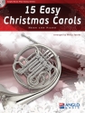 15 easy Christmas Carols (+CD) for horn and piano