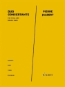 ED30190  P.Jalbert, Duo concertante (2018) for voice and double bass Partitur
