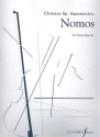 Nomos for string quartet score