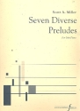 7 diverse Preludes for piano