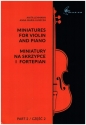 Miniatures vol.2 for violin and piano