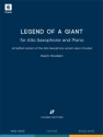 Kevin Houben, Legend of a Giant Alto Saxophone and Piano score