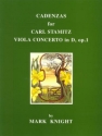 Mark Knight Cadenzas for Carl Stamitz Viola Concerto in D, Op.1 by Mark Knight viola solo