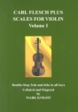 Carl F. Flesch and Mark Knight Carl Flesch Plus Scales for Violin Volume I violin scales, violin solo