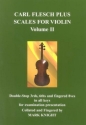 Carl F. Flesch Fingering: Mark Knight Carl Flesch Plus Scales for Violin Volume II violin scales