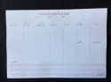 Notizblock Wochenplaner Din A4 quer 52 Blatt
